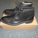 New Cole Haan Canton Lace Up Boot Black 11-1/2M
