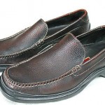 EUC Cole Haan Nike Air Pebbled Leather Brown Slip On Loafers Men’s Size 9 M
