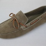 Cole Haan Mens Shoes $148 NEW Air Grant Driver Summer Khaki Suede 12 M