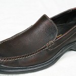 EUC Cole Haan Nike Air Pebbled Leather Brown Slip On Loafers Men’s Size 9 M