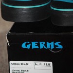 NIB – THE GERMS Limited Edition VANS Slip Ons Shoes Mens 11.5 RARE!