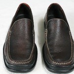 EUC Cole Haan Nike Air Pebbled Leather Brown Slip On Loafers Men’s Size 9 M