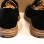 New Cole Haan – Mens LunarGrand Wing Tip – Black Suede