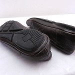 Mens 11 BOSS HUGO BOSS Brown Leather Moccasin Toe Loafers Casual Shoes