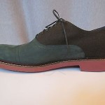 NEW! COLE HAAN NIKE-AIR HARRISON CAP TOE NUBUCK & WOOL OXFORD SZ 13 MSRP $188