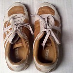 Men’s DIESEL Brown / Tan Leather REMY Casual Shoes Fashion Sneakers Size 7