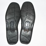 COLE HAAN NIKE AIR MEN’S BLACK LEATHER SLIP-ON LOAFERS – SIZE 9.5