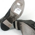 Diesel Leather Norman Boot in Black Olive 9.5 D $195