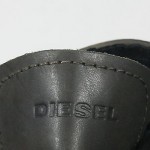 Diesel Leather Norman Boot in Black Olive 9.5 D $195