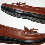 COLE HAAN MENS SZ 10.5 M BROWN LEATHER LOAFERS MOCCASINS COMFORT SHOES