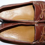 COLE HAAN MENS SZ 10.5 M BROWN LEATHER LOAFERS MOCCASINS COMFORT SHOES