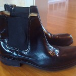 COLE HAAN Mens Boot  Size 12 M Waterproof BLACK Leather