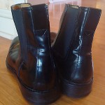 COLE HAAN Mens Boot  Size 12 M Waterproof BLACK Leather