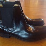 COLE HAAN Mens Boot  Size 12 M Waterproof BLACK Leather