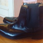 COLE HAAN Mens Boot  Size 12 M Waterproof BLACK Leather