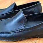 Cole Haan Men’s Slip-On Leather Loafer Black, 10 Medium