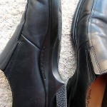 Men’s Cole Haan Nike Air Shoes G Series Black Leather Slip On Loafers 9  M