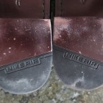 NEW~COLE HAAN~Burgandy Leather Penny Loafers with NIKE AIR Cushioning~Size 9