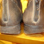MEN’S USED DIESEL LEATHER ANKLE BOOT SHOE, SZ 8 (38)