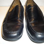 COLE HAAN BLACK LEATHER LOAFERS SHOE SIZE 13 M