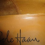 COLE HAAN BLACK LEATHER LOAFERS SHOE SIZE 13 M