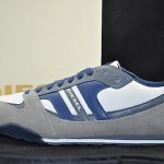 Diesel ‘Gunner’ Men’s Athletic Vaporous Gray and Paloma Size 11 M 44.5 EU