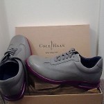 Gray and Purple Size 9 1/2 Mens Cole Haan Air Conner Nike Air /Acg/RockPort