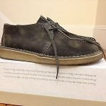 Clarks Originals Desert Trek Shoe in Green Camo size 8.5 new condition very rare