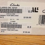 Clarks Originals Desert Trek Shoe in Green Camo size 8.5 new condition very rare