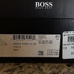 HUGO BOSS CARL II Black Size:8.5 Men Shoes
