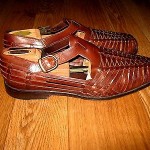 Super! Men’s Brn Woven Lthr COLE HAAN ‘Resort’ Casual Shoes/Sandals, 12D WOW!!