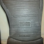 Hugo Boss 100% Suede Black Loafers Slip Ons Luxury Dress Shoes Size 10