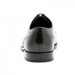 Boss by Hugo Boss Men’s Formal Dress Shoes Metost Black Leather Cap toe Oxfords
