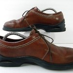 Indeed! Cole Haan Country Nike Air Brown Leather Chukka Oxford Shoes Mens 9M
