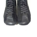 Diesel Auriga Shoes Mens Sneakers Black Leather Size 12