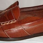 Mens Cole Haan Country Shoes Brown Leather Penny Loafers 8.5 8 1/2 D 8.5D M