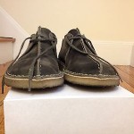 Clarks Originals Desert Trek Shoe in Green Camo size 8.5 new condition very rare