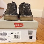 Clarks Originals Desert Trek Shoe in Green Camo size 8.5 new condition very rare