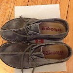 Clarks Originals Desert Trek Shoe in Green Camo size 8.5 new condition very rare