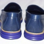 Cole Haan Lunargrand Penny Loafers, Leather Upper, Peacoat/Cobalt, 8.5 M, New