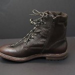 HUGO BOSS Lumero Real Fur Lambskin Leather Ankle Boots sz 9.5 NEW NWOB $525