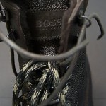 HUGO BOSS Lumero Real Fur Lambskin Leather Ankle Boots sz 9.5 NEW NWOB $525