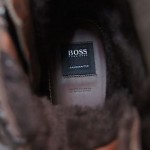 HUGO BOSS Lumero Real Fur Lambskin Leather Ankle Boots sz 9.5 NEW NWOB $525