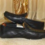 COLE HAAN HOWLAND BLACK LEATHER PENNY DRIVER LOAFER SHOES!  SZ 11 M, COMFORTABLE