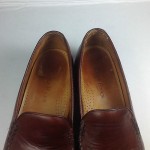 Cole Haan Loafers Slip on US 8B Brazil Leather Brown Mens Shoes