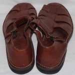COLE HAAN MENS SANDALS – SIZE 13M    BROWN LEATHER