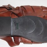 COLE HAAN MENS SANDALS – SIZE 13M    BROWN LEATHER