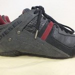Diesel Korbin II Black & Gray Leather Fashion Sneakers US Men’s 9.5 EU 42.5 LOOK