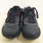 Diesel Korbin II Black & Gray Leather Fashion Sneakers US Men’s 9.5 EU 42.5 LOOK