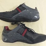 Diesel Korbin II Black & Gray Leather Fashion Sneakers US Men’s 9.5 EU 42.5 LOOK